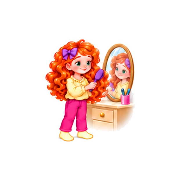 Whyia: brush your hair