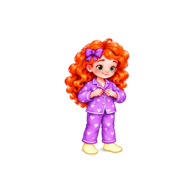 Whyia: pajamas on