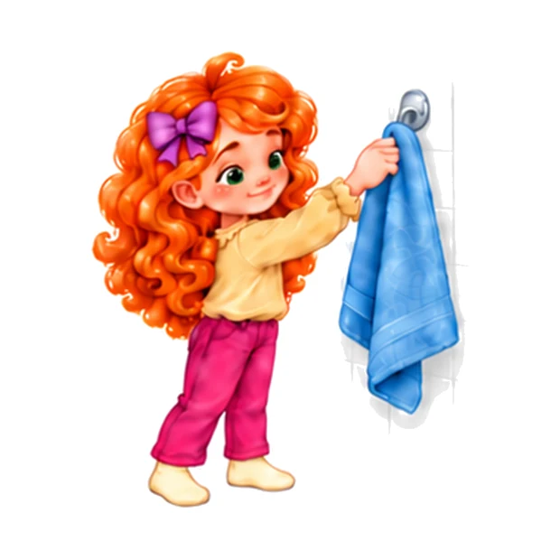 Whyia: towel on the hook