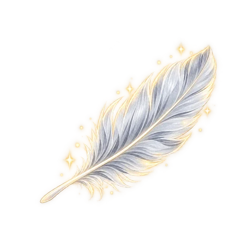 Hoo's Silver Feather